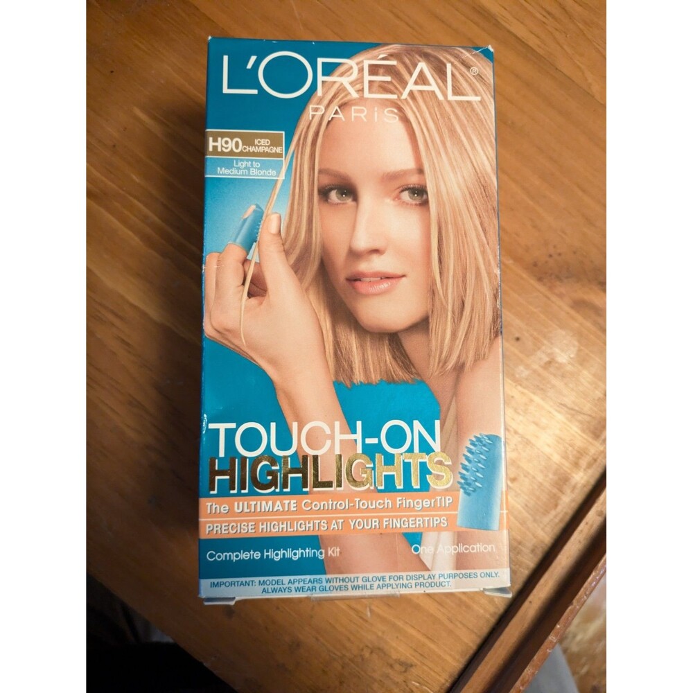 L’oreal Paris Touch On Highlights, H90 Iced Champagne DISCONTINUED Y2K